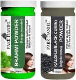 Park Daniel Pure And Natural Brahmi Powder And Kalonji Powder, 100 G Each (Combo Of 2) |Hair Care|Dandruff Control hair Powder|Healthy Strong Hair Mask