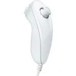 New World Nunchuck Controller For Wii Console White
