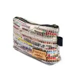 TRAVALATE Multicolor Recycled Newspaper Toiletry Travel Bag