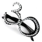 Hippity Hop Silver 30Th Thirty Birthday Glasses