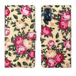 HANIRY FLIP COVER FOR Vivo V17 flip cover | Vivo 1919 flip cover | Cream Rose