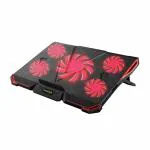 Cosmic Byte Asteroid Laptop Cooling Pad, Adjustable Height, 5 Fan, Support Upto 17