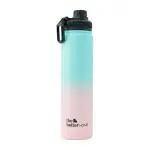 The Better Home Blue, Pink Stainless Steel 1000 Insulated Water Bottle With Sipper