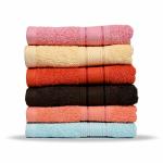 Trendify Premium Cotton Multicolor Face Towel Set of 6 - Size - 12x12 inch | Towel Hanky | 550 GSM