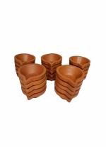 Ganapathi Enterprises Handmade Terracotta Clay Diya for Puja / Decorations / Oil Lamp / Karthigai Deepam Pack of 108