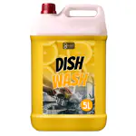 FLISKO Dishwash Liquid 5 Liter Yellow | Biodegradable, Non-Toxic, Eco-friendly | Baby & Pet safe