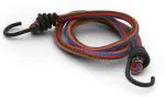 TruVeli Multipurpose Ultra Strong & Flexible Bungee Rope/Bike Luggage Rope Multicolor (Length: 1.2 M, Diameter: 8 Mm)