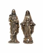 Jesus Mother & Father Pair Catholic Brass Christian For Handicraft Art By KALARAMBH