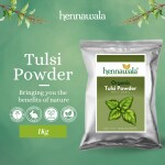 Hennawala Organic Tulsi Powder For Hair (1Kg)