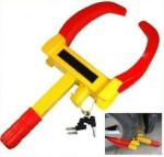 Guance Yellow And Red Car Wheel Tyre Lock ClampUniversal for All Cars