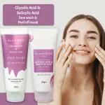 Glamveda Glycolic Acid Anti Acne Combo ( Face wash+ Peel Off Mask)