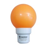 MixkinLED Night Bulb 0.5W B22 Color-Orange Deco Mini (Pack of 6)