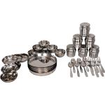 Stainless Steel Lunch Sparkle Pack of 36 Dinner Set Dinner Set ()