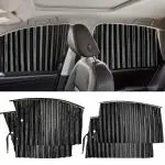 Homezy 4pcs Car Curtains Magnetic Installation Car Side Window Sunshade Windshield UV Protection Sunshade Curtain