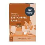 Third Wave Coffee | Arabica Coffee | Easy Coffee Bags | Wake Me Up Blend | Dark Roast - 5 Coffee Bags