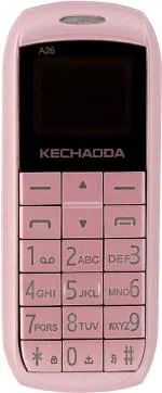 Kechaoda A26, Dual Sim, Rose Gold, Feature Phone