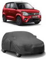 CARNEST Car Cover For Maruti Suzuki Wagon R 1.0 (With Mirror Pockets) (Grey)