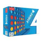 Funskool Games- Strike 4, Classic Disc Dropping Game, Get 4 In A Row, Connect Game, 2 Players, 6 And Above