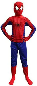FANCY DRESSESWALE Kiddie Creation Spiderman Dress Costume for Boys Kids Costume Wear (6 - 7 Years)