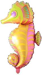 My Party Suppliers Seahorse Ocean Animals Themed Foil Balloon