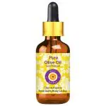 Deve Herbes Pure Olive Oil (Olea europaea) with Glass Dropper Natural Therapeutic Grade Cold Pressed 100ml
