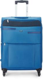 VIP OXFORD MAX 4W EXP STROLLY 69 AST SOFT(BLUE) Expandable Check-in Suitcase - 27 inch ()