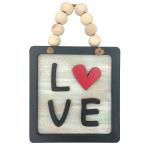 Chalk My Theme Stylish Wooden Love Sign Board for Gift and Décor | Love Decoration Item for Home, Birthday, Bedroom, Living Room, Balcony