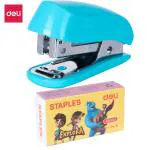 Deli Mini Stapler for Art & Craft Activities, School Projects, Homework, Office, Home, Shop