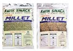 Kwik Snack Combo Pack of 2 - Little & Foxtail Millets Unpolished Pouch (400 GM Each)