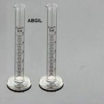ABGIL Borosilicate Glass Measuring Cylinder Graduated 5ml - Set of 2 Units