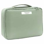 Oceanevo Green Fabric Cosmetic Bag (Pack of 1)