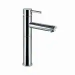 JAQUAR FLORENTINE Series Table Mounted Tall Boy HOT AND COLD BASIN MIXER / TAP (Chrome) | TOP LEVER, Brass Body Water Tap/ Faucet/ Cock for Bathroom / Kitchen Wash Basin | FLR-CHR-5005NB