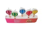 My Party Suppliers Creative Plane Hot Air Balloon Candle for Childrens Birthday Party