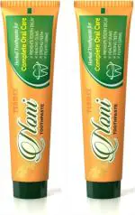 TEAMEX Aloe Vera Noni Herbal Complete Toothpaste for Men and Women 150 g (Pack of 2)