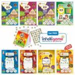 3H Learning LKG Kids (3-5 Years) 624 Pages CBSE 8 Books ACE Early Learning Activity Worksheets & Writing Practice