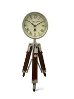 SEA VINT CL Clock on Tripod, Home Decor, Office Decor, Meeting Rooms, for Gift (Design-9)