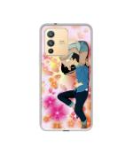Casotec Couple Love Design Printed Silicon Soft TPU Back Case Cover for Vivo V23 5G