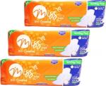 MISSEDGE Dry Comfort Regular with Wings Sanitary Pad Sanitary Pad (Pack of 21)