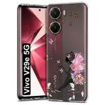 Fashionury Soft Silicon Printed Designer Mobile Back Cover for Vivo V29e 5G -D0471