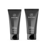 Khadi Men Charcoal Face Wash for Skin Soft & Dirt Free, Deeply Cleanse the Skin (Pack of 2) 200 Ml