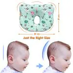 OyoBaby Memory Foam Baby Head Shaping Pillow - Prevent Flat Head Syndrome, Panda Print