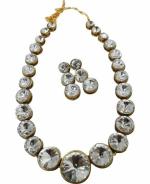 Jn Handicraft Alloy Red Jewel Set For Women