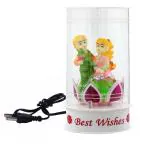 Awesome Craft Couple Dolls Romantic Love Decorative Showpiece Statue for Home Decor Living Room Bedroom Table Wedding Anniversary Birthday Gift for Girlfriend Boyfriend Husband Wife