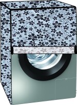 Delideal Washing machine cover fit most Samsung 7 Kg Front Load J Series WW71J42E0BX (Water-Dustproof Cover/Printed/Article DDWM36)
