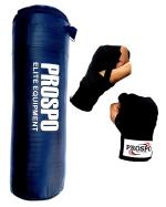Prospo Black 36 Inch Pinching Bag With Handwraps ,Pack of 2