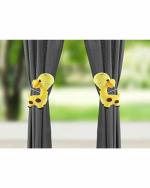 Tickles Polyester Pluto Soft Toy Curtain Tiebacks Holder Clip 40 cm (Pack of 2)