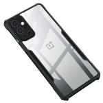 Boogeyman OnePlus 9 Pro Clear TPU and PU 360 Degree Camera Protection, Shock-Absorbent, Wireless Charging Back Cover Eagle Case Black