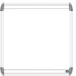 YAJNAS Non Magnetic 1 X 1.5 Feet Non-Magnetic Double Sided Whiteboard Small Slate and Chalkboard Small Slate, Both Side Writing Boards, one Side White Board Marker and Reverse Side Chalk Surface - Pack of 01 Whiteboards (White, Green)