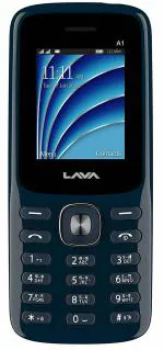 Lava A1 2021(Blue Silver), Bluetooth Support, Smart AI Battery, Military Grade Certified,4 Days Battery Backup, Keypad Mobile