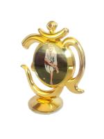 Sai Amrut Golden Metal Metal Baba Idol In Om Design